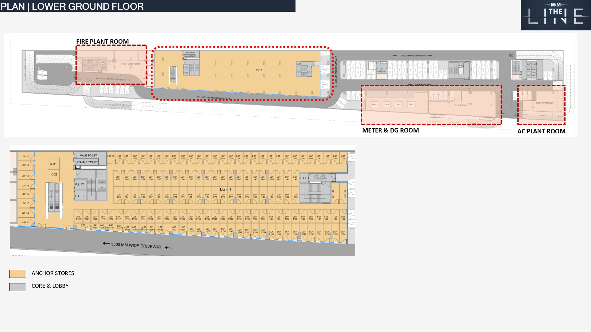 m3m the line floor plan page 0010