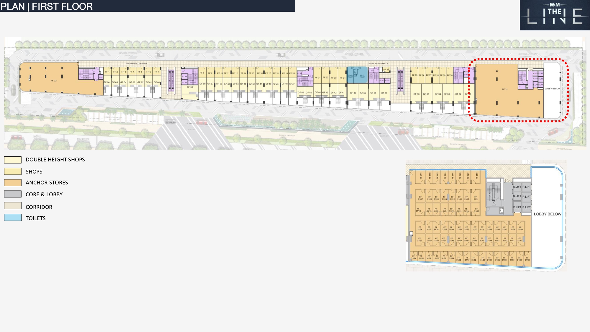 m3m the line floor plan page 0011